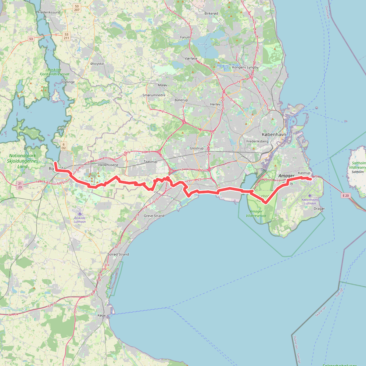 Den danske Pilgrimsrute - Østsjælland