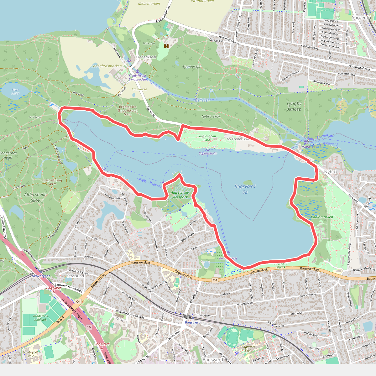 Bagsværd Sø rundt