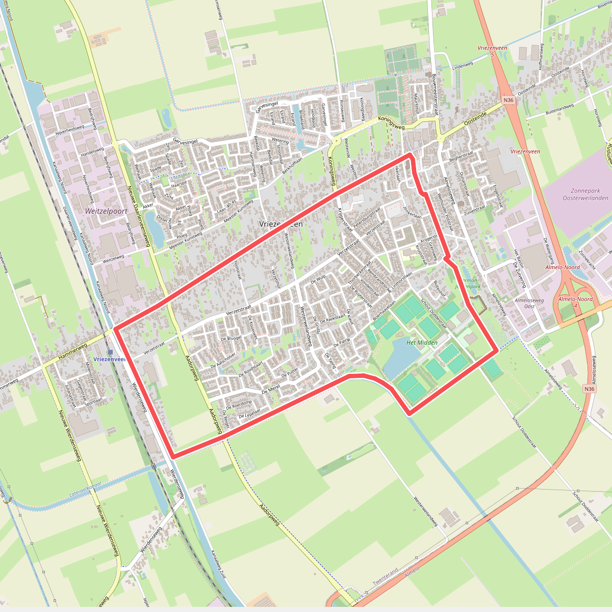 Vriezenveen - Rood
