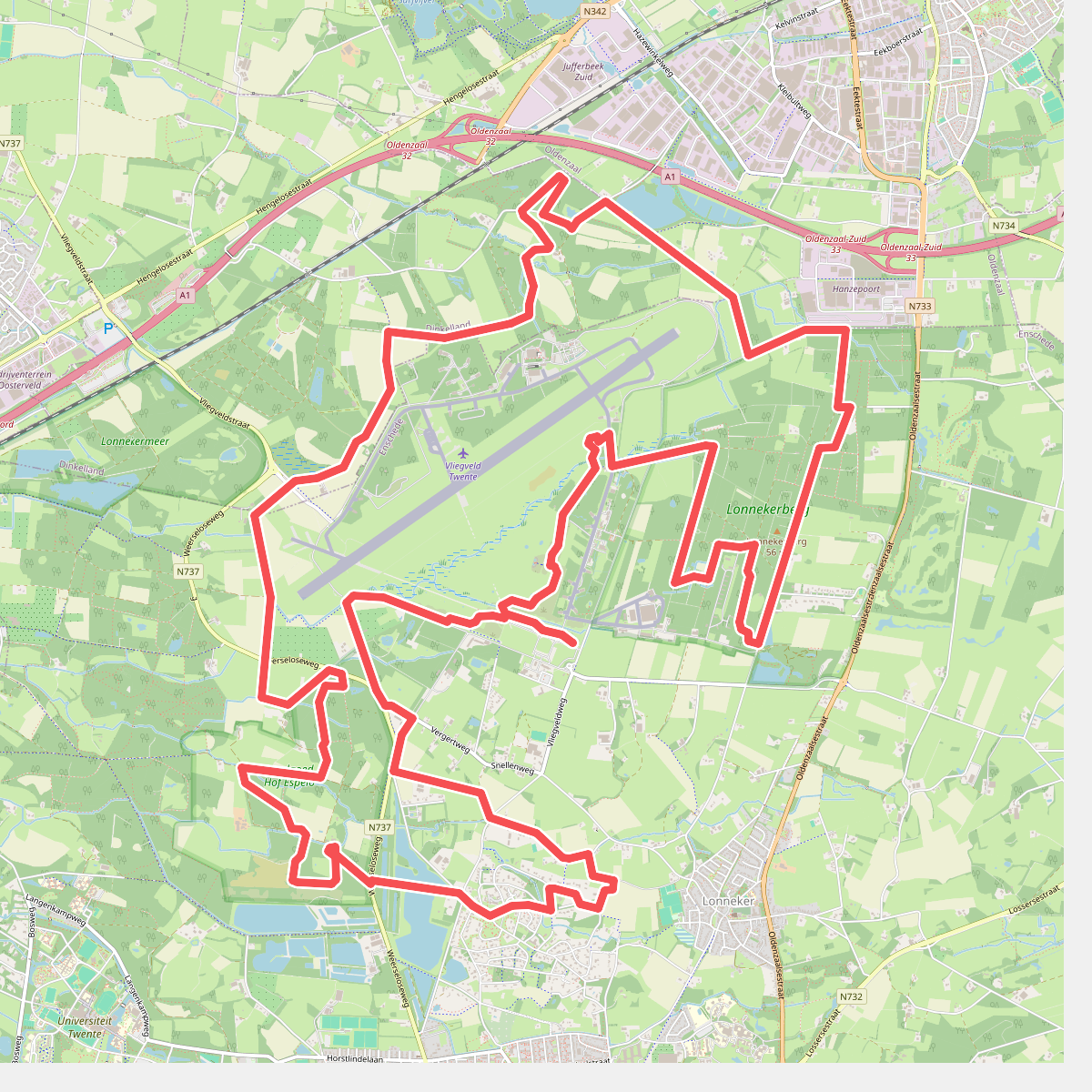 Vliegbasis Twenthe - Oranje
