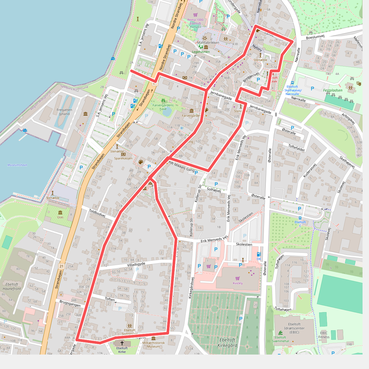 Den gamle købstad