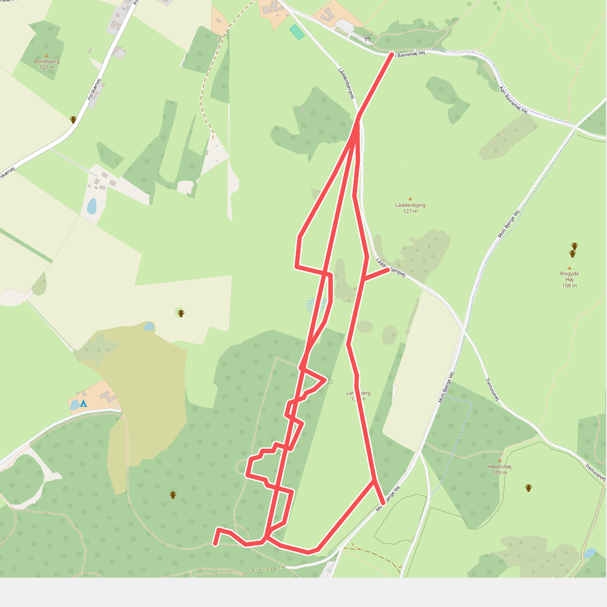 Langbjergstien