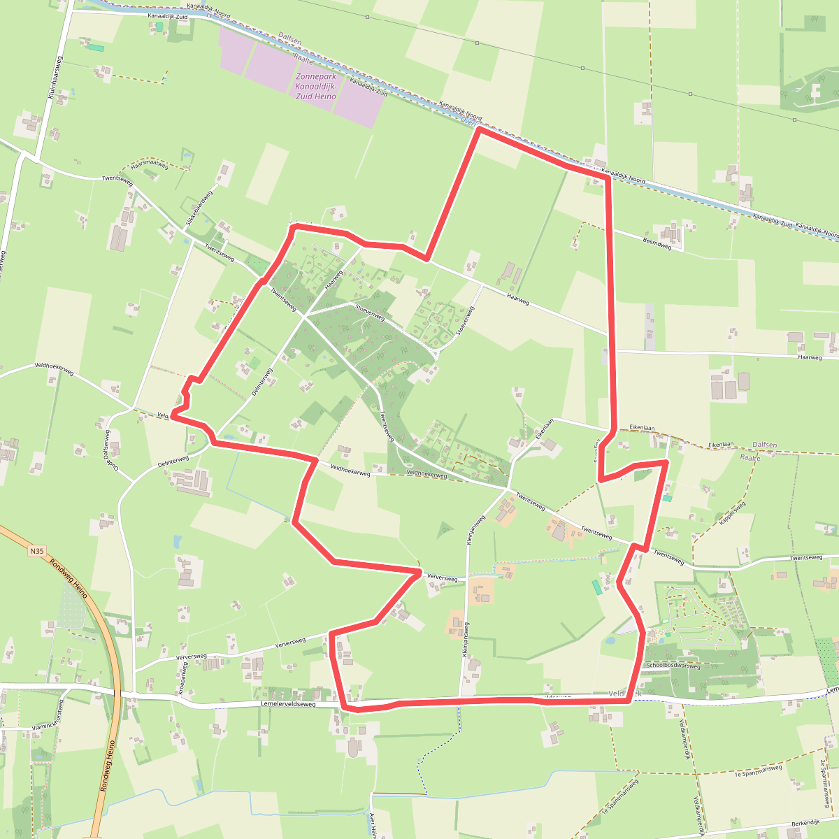 Veldhoek - Blauw