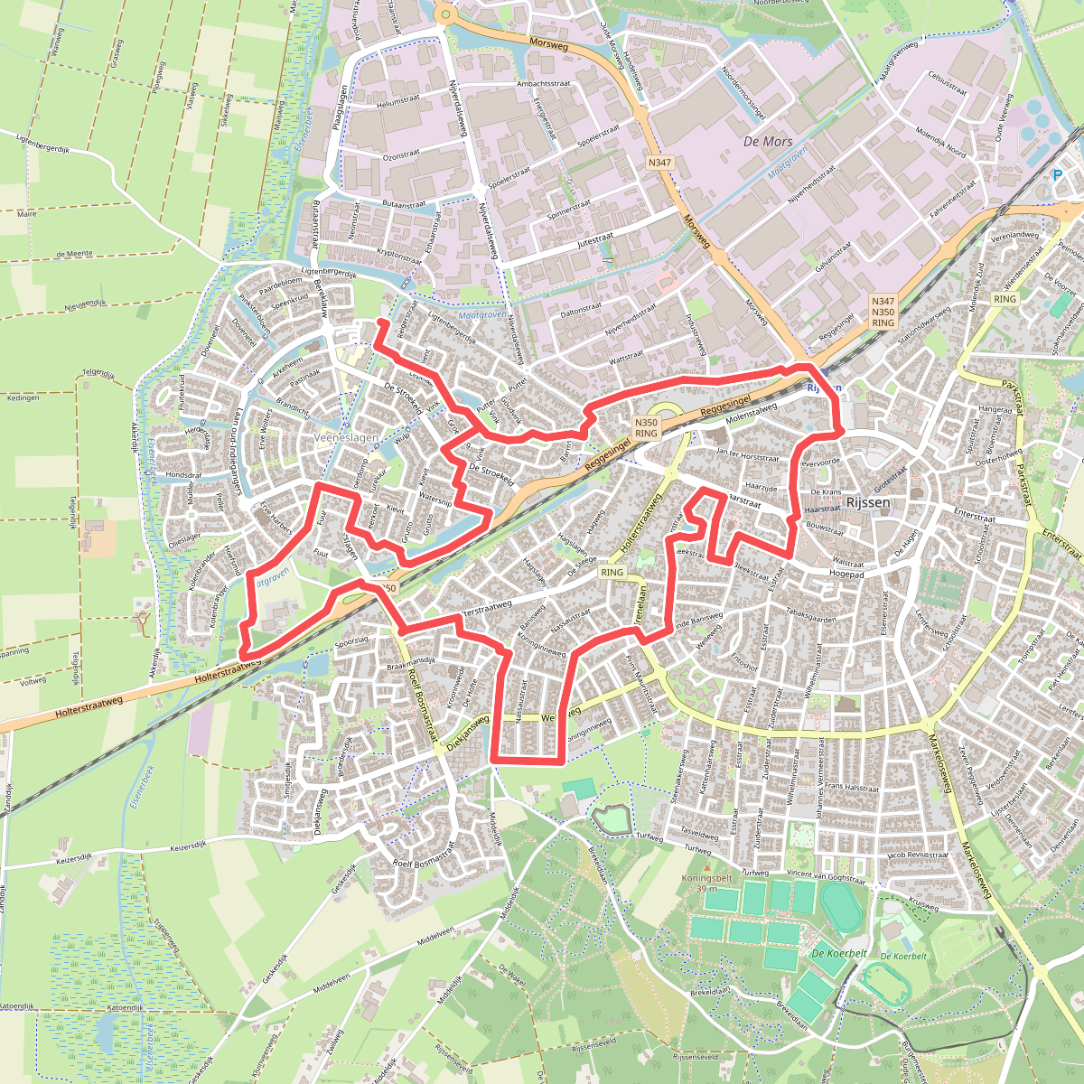 Veeneslagen - Paars
