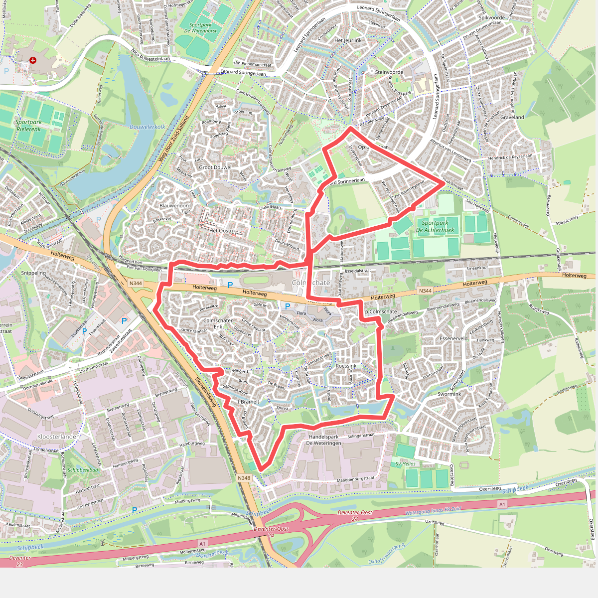Ulebelt - Rood