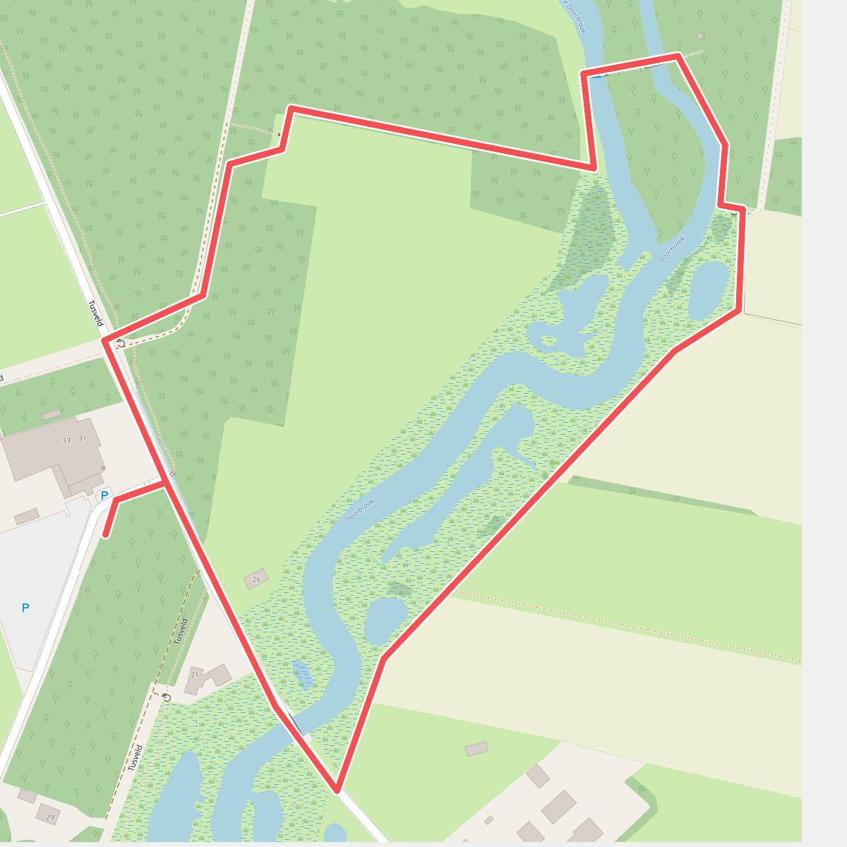 Tusveld - Blauw