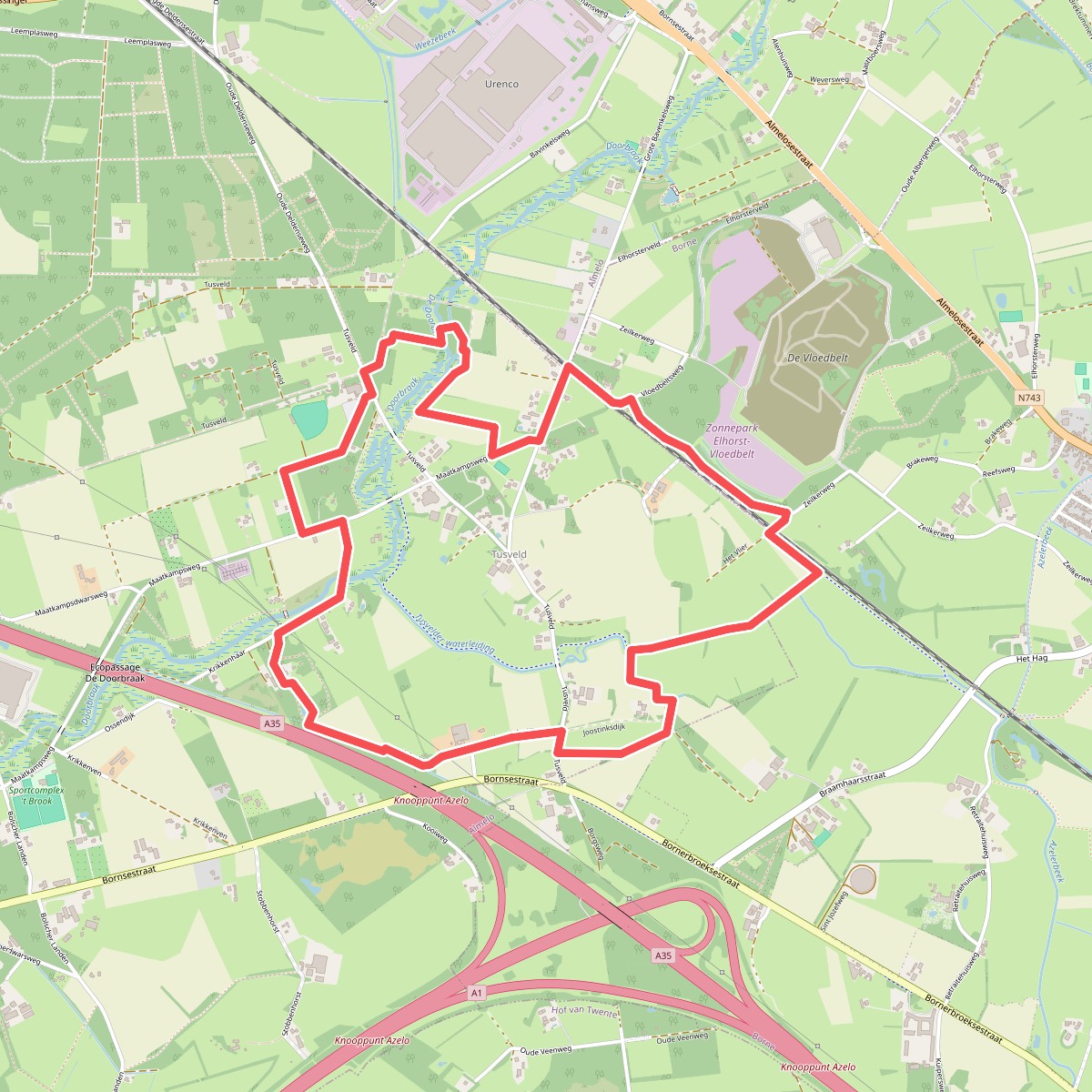 Tusveld - Oranje