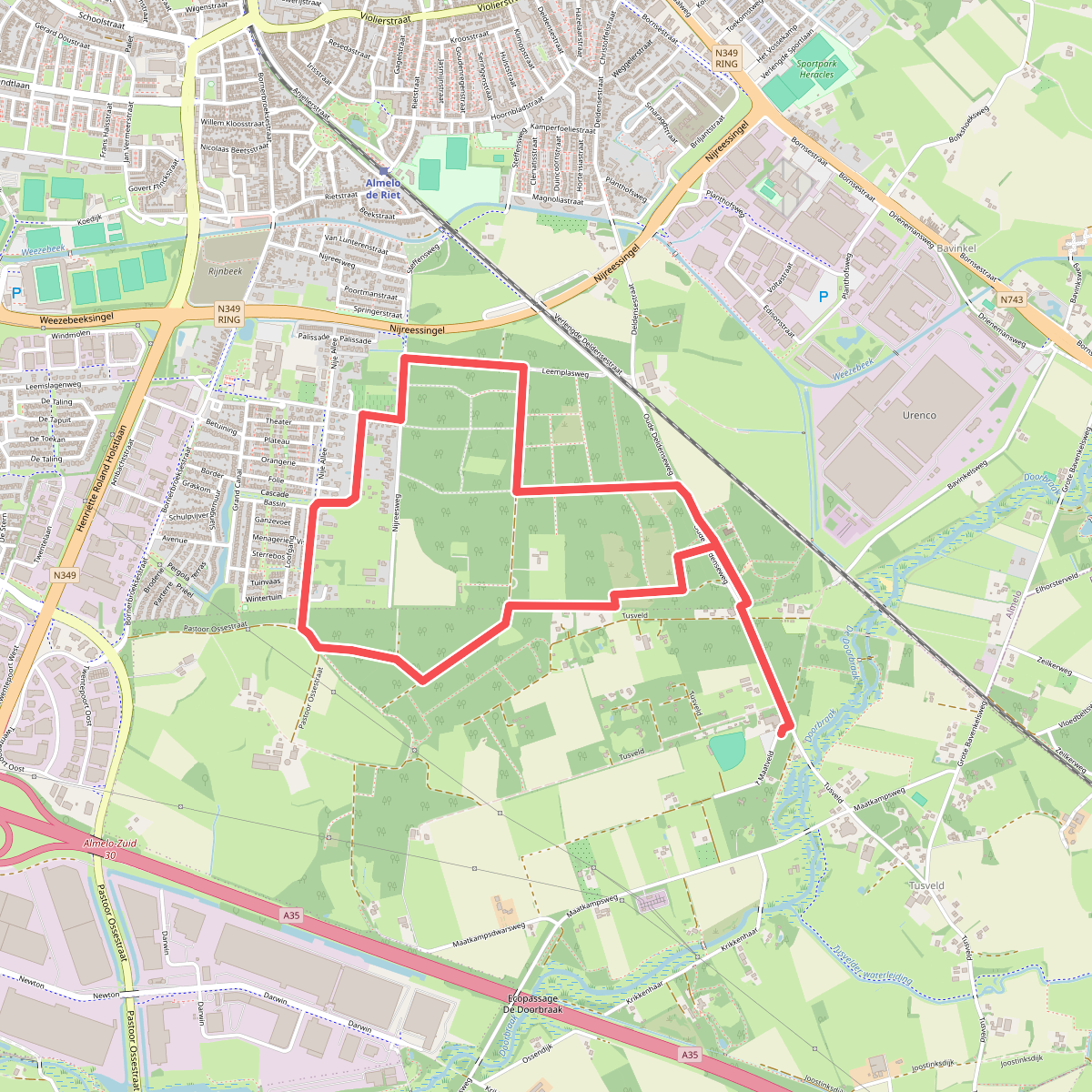 Tusveld - Paars
