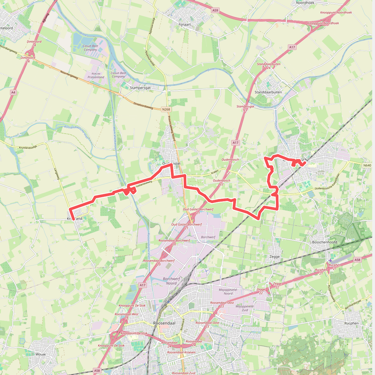 Kruisland - Oudenbosch · Dwars door Brabant Etappe 2