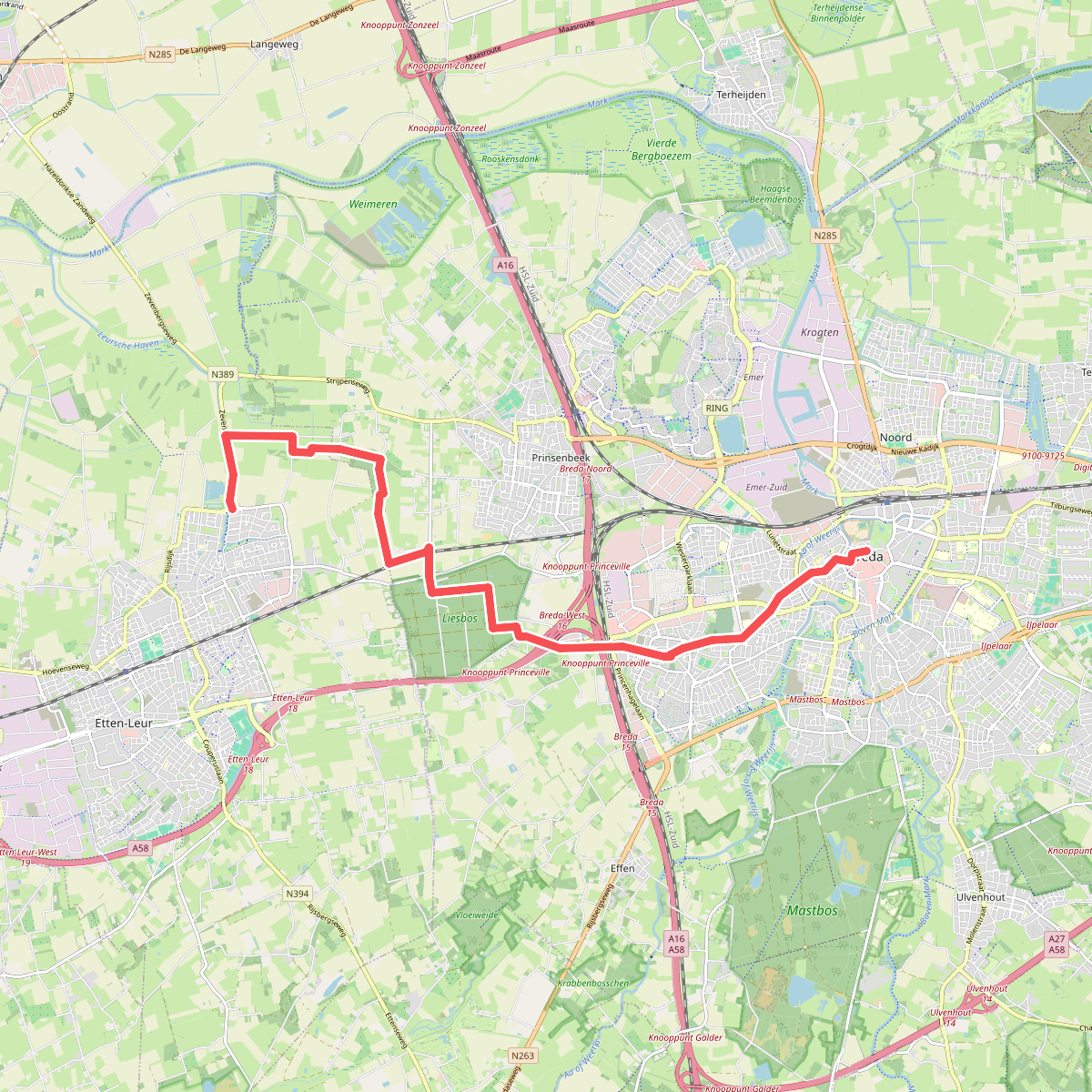 Etten-Leur - Breda · Dwars door Brabant Etappe 4