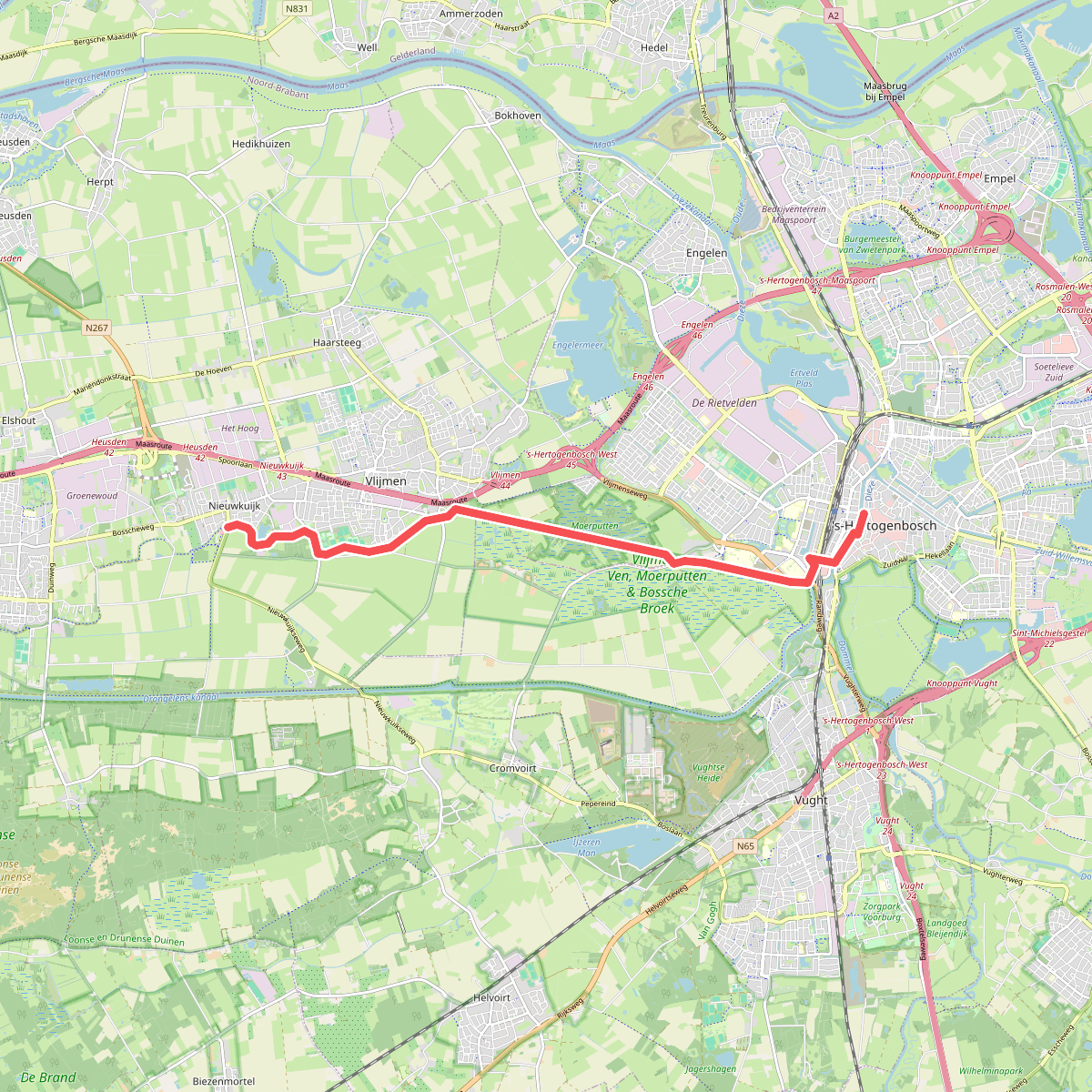 Nieuwkuijk - 's Hertogenbosch · Dwars door Brabant Etappe 8