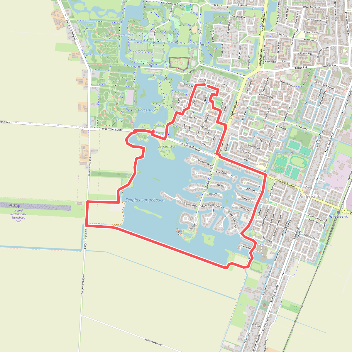 Rondje Langebosche meer