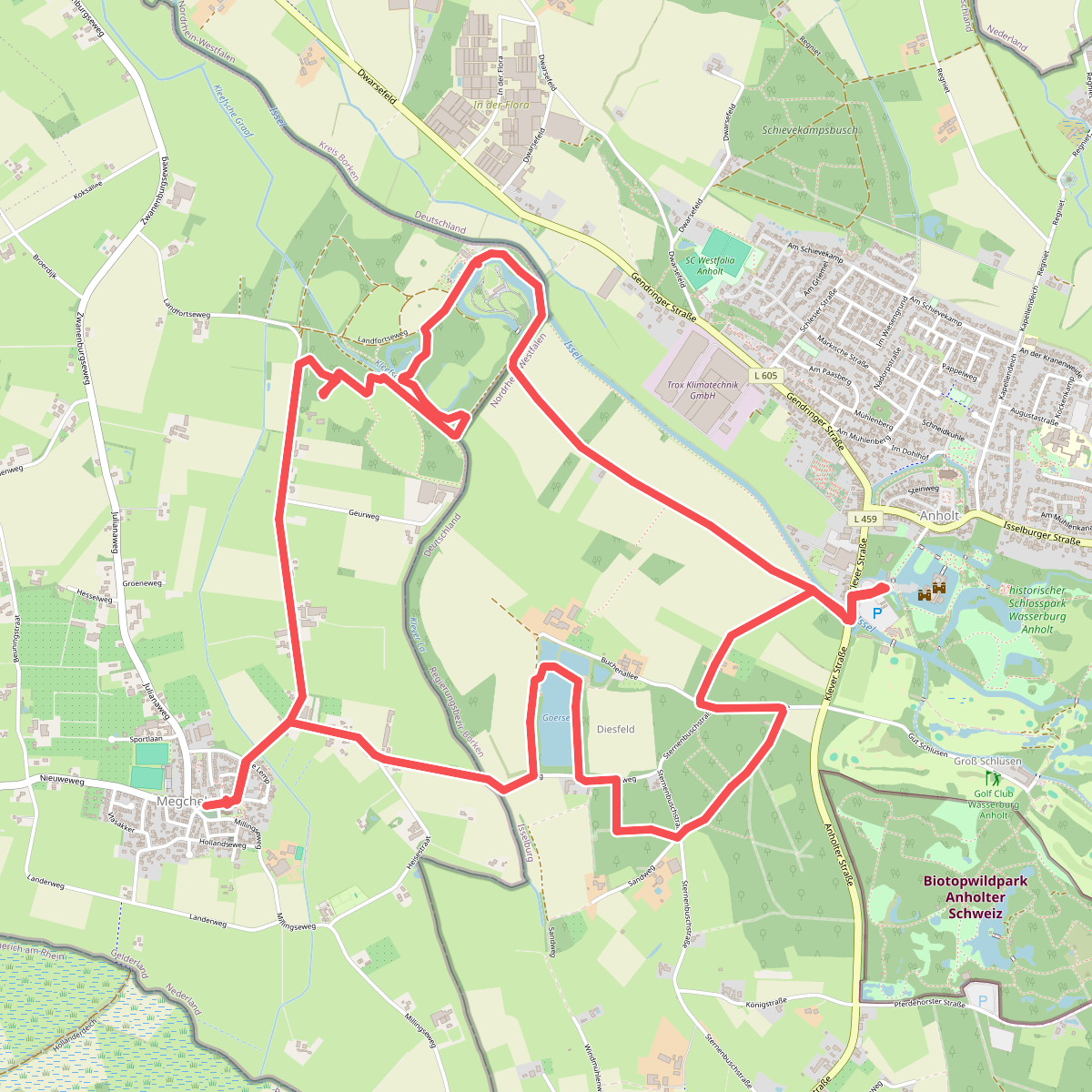 Mooi Achterhoek kort: Megchelen, Kasteel Landfort en Wasserburcht Anholt