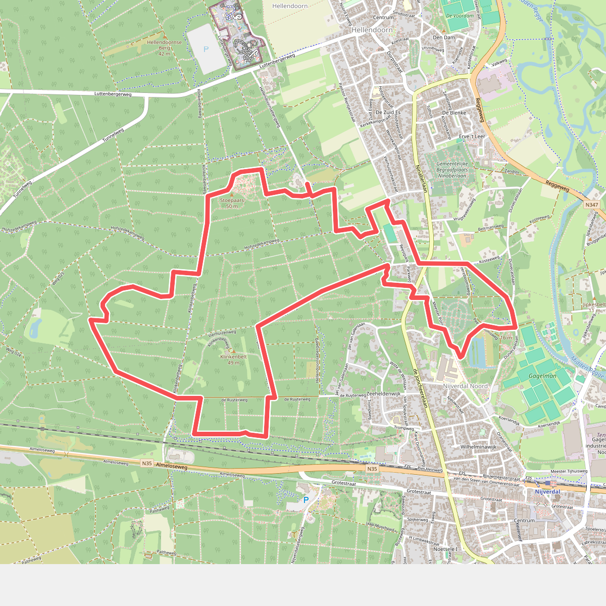 Stoepaars - Rood