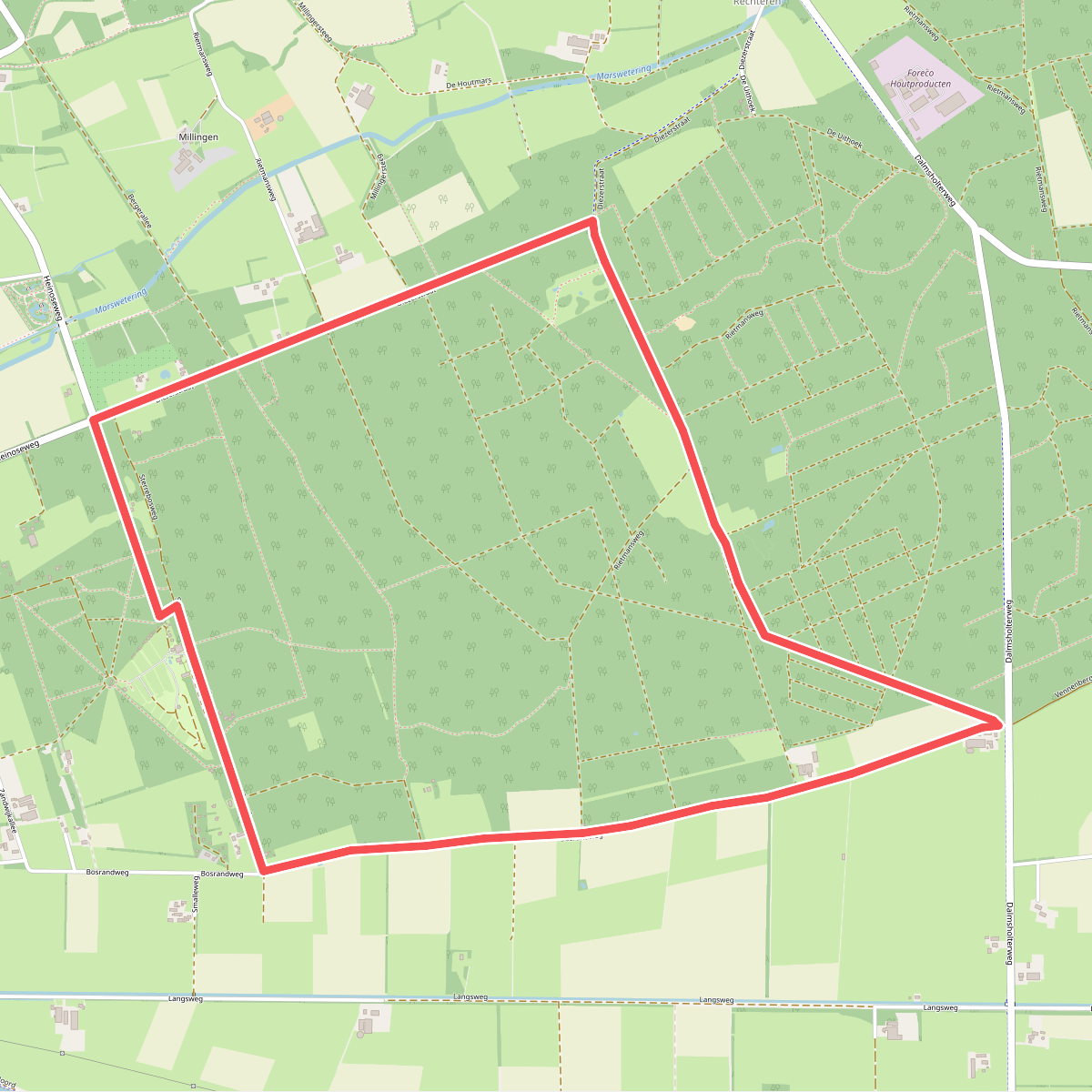 Sterrenbosch - Groen