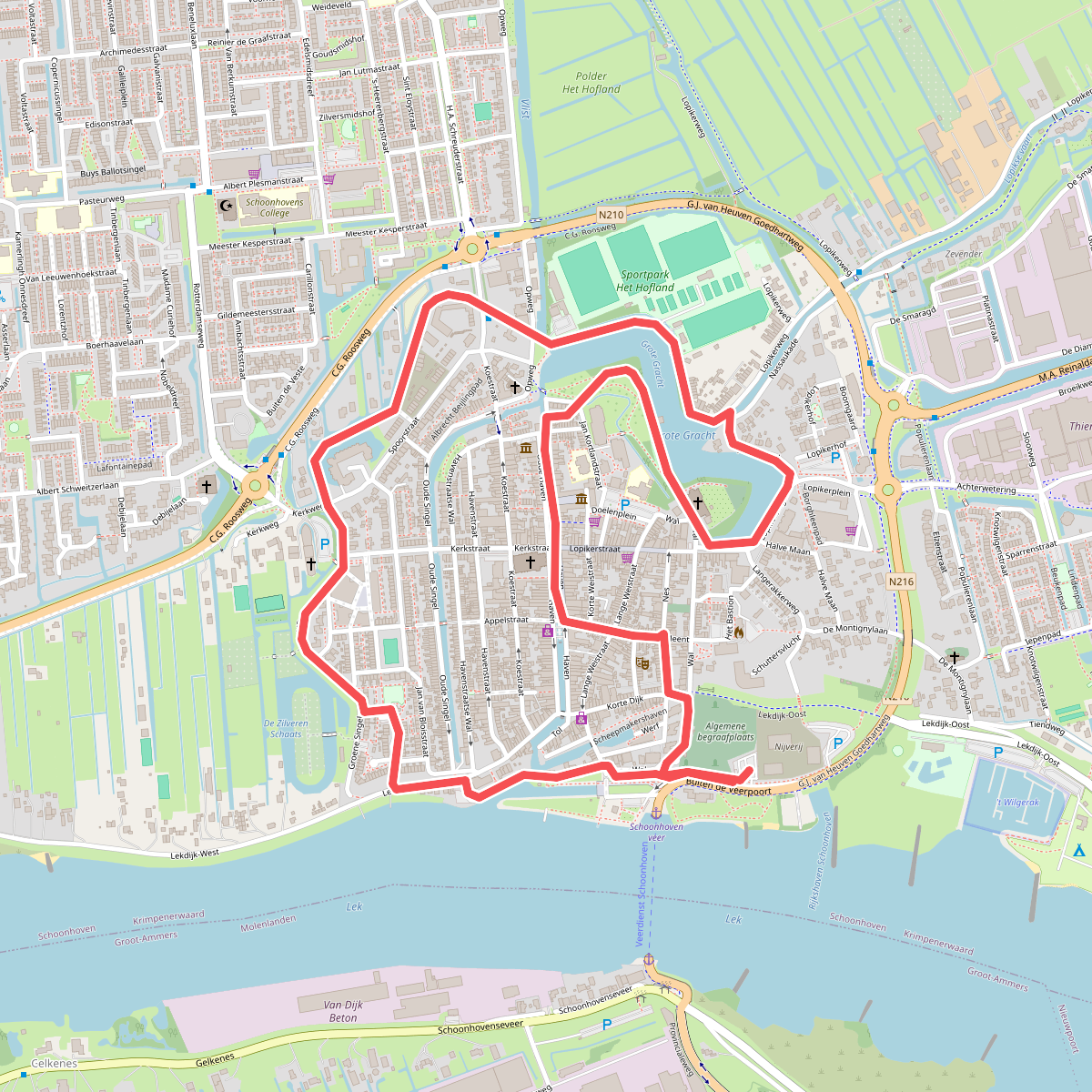 Wandeling Schoonhoven