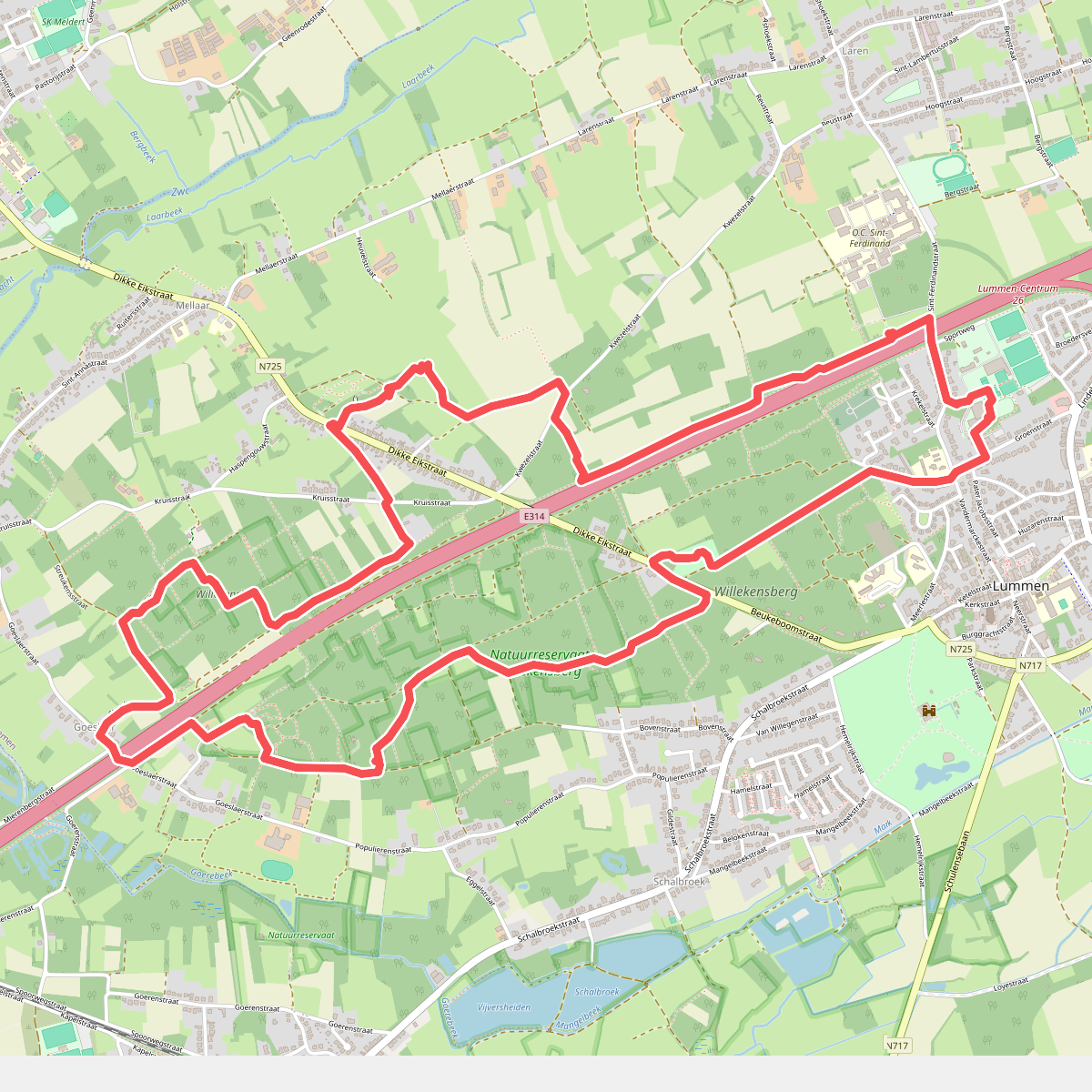 Duizendjarige eik wandeling.