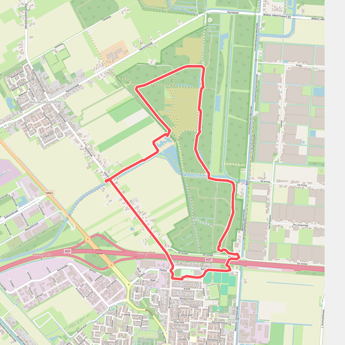 Prachtige wandeling bij het Koning Willem-Alexanderkanaal