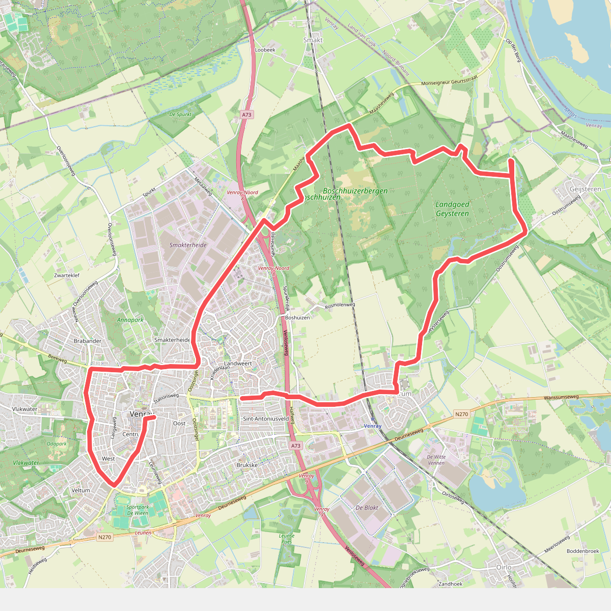 Rondje venray en geijsteren