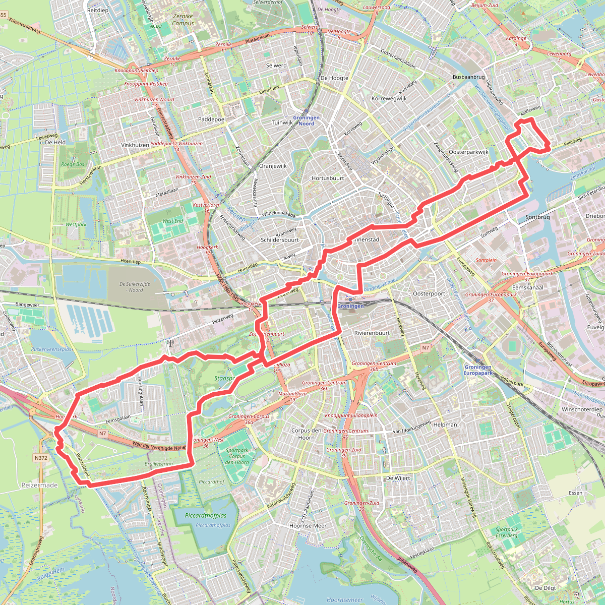 Zaterdag 13 juni Groningen