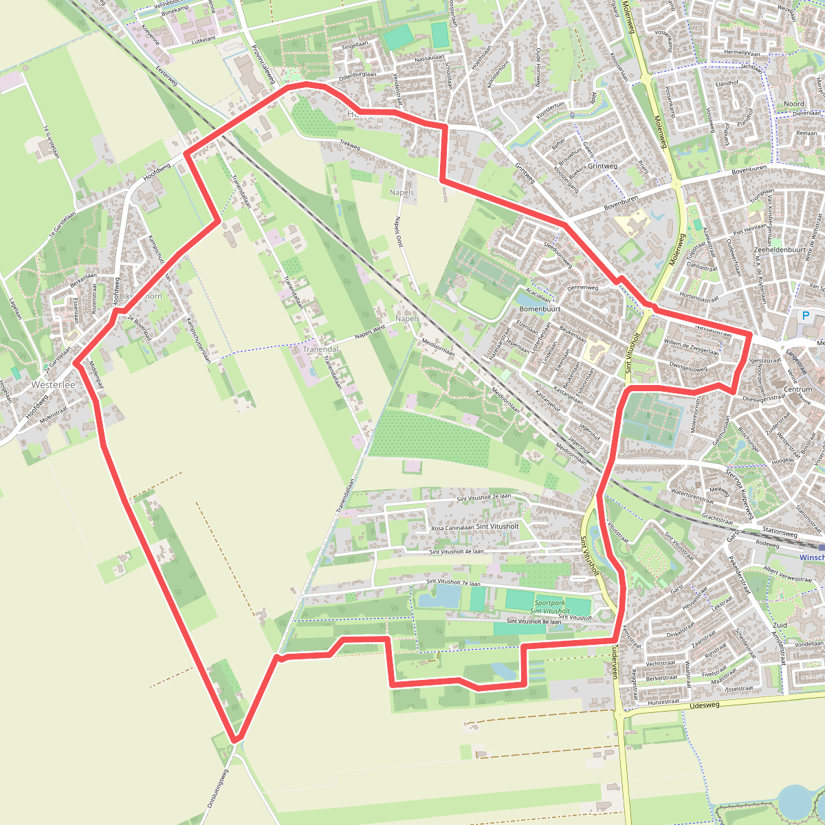 Test rondje