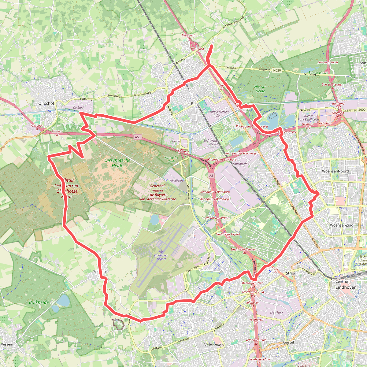 40 km Eindhoven