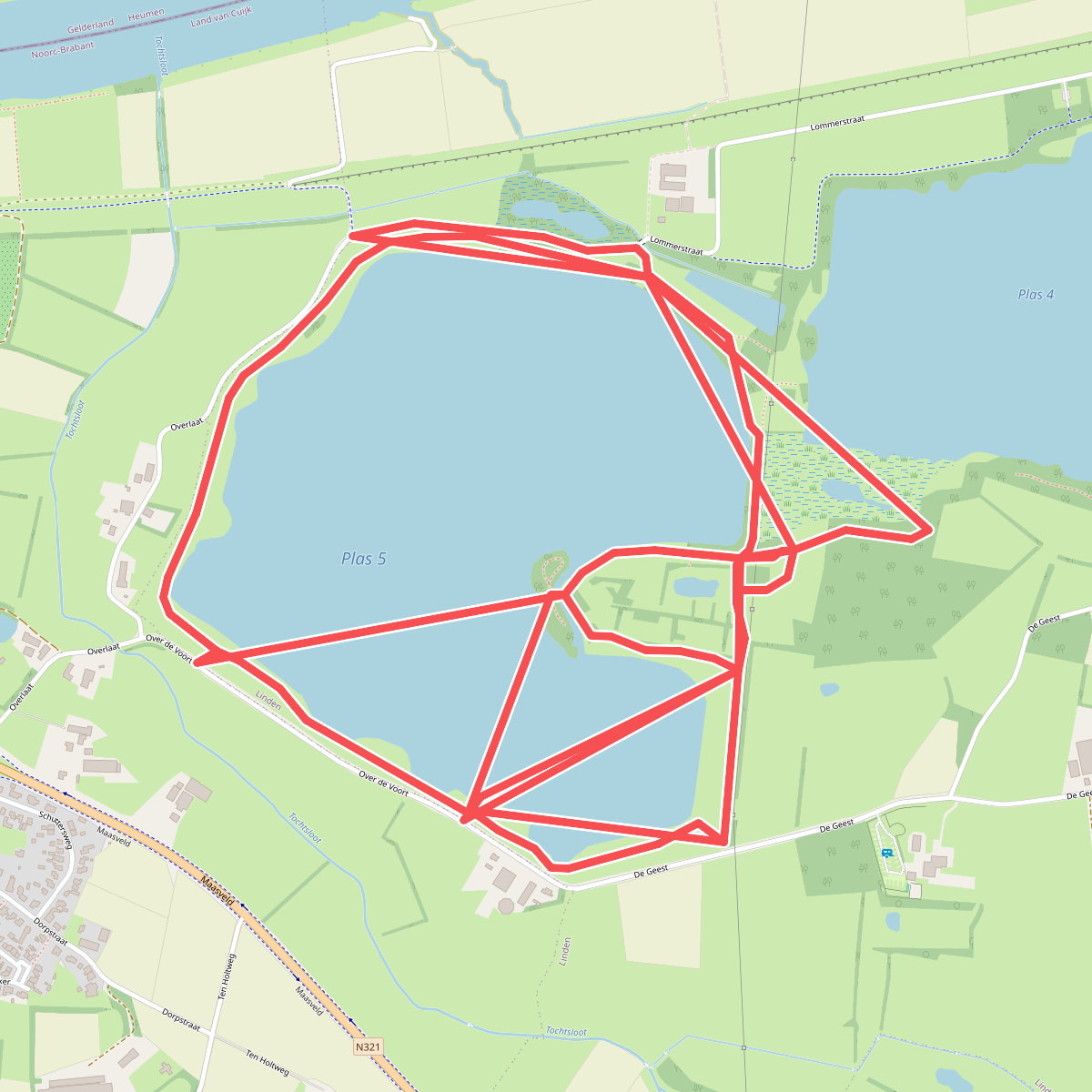 Kraaijenbergseplas wandeling