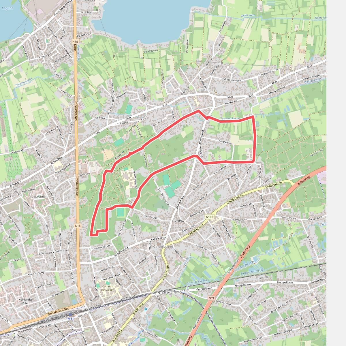 Mol galbergenpad