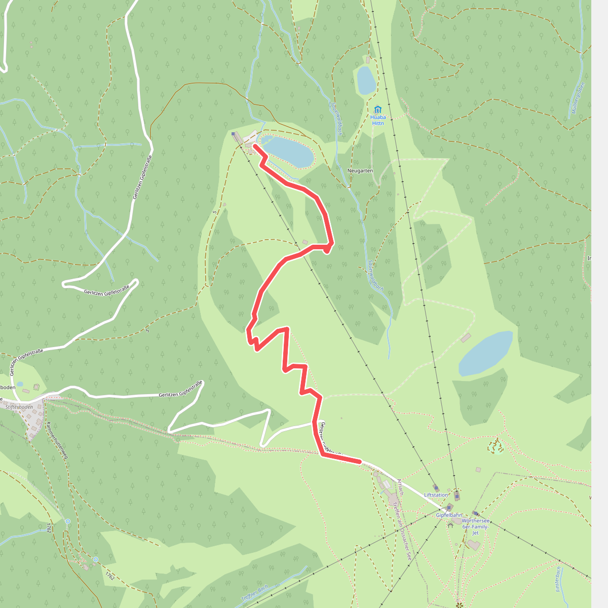 Gerlitzen Gipfel - Almseehutte