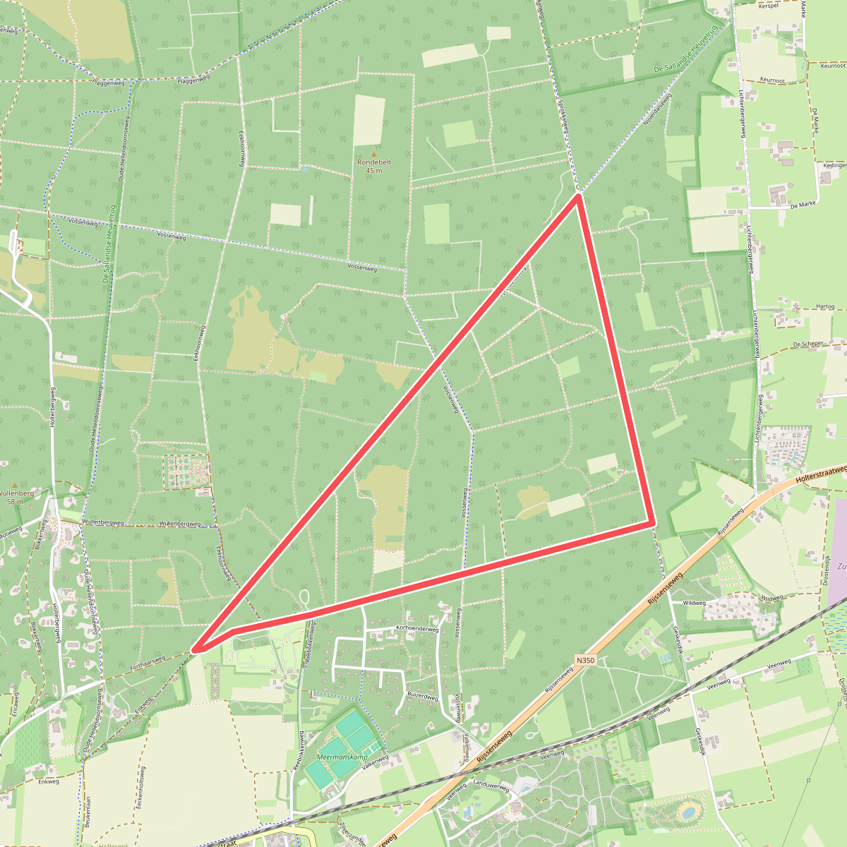 Sprokkelweg - Geel