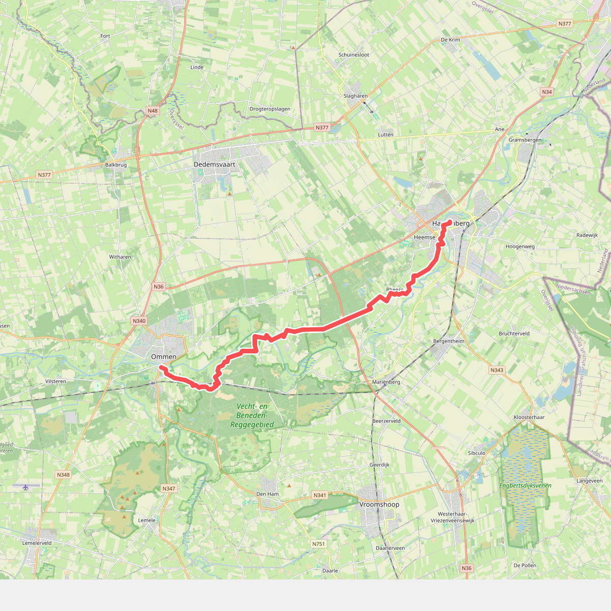 Etappe 9 Hardenberg Ommen