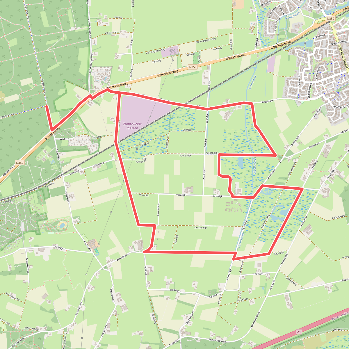 Sprokkelweg - Groen