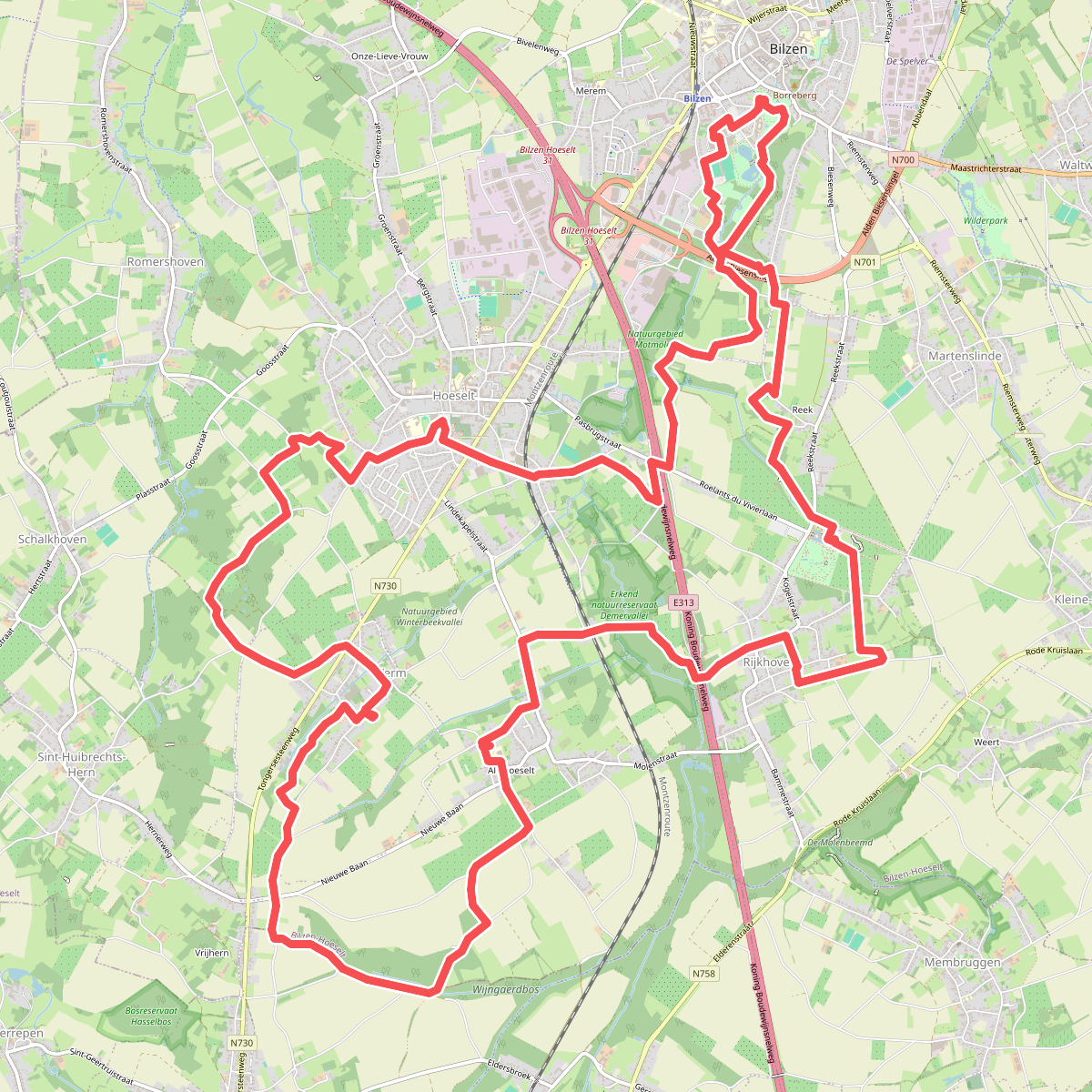 Ronde door de streek van Alden-Biezen