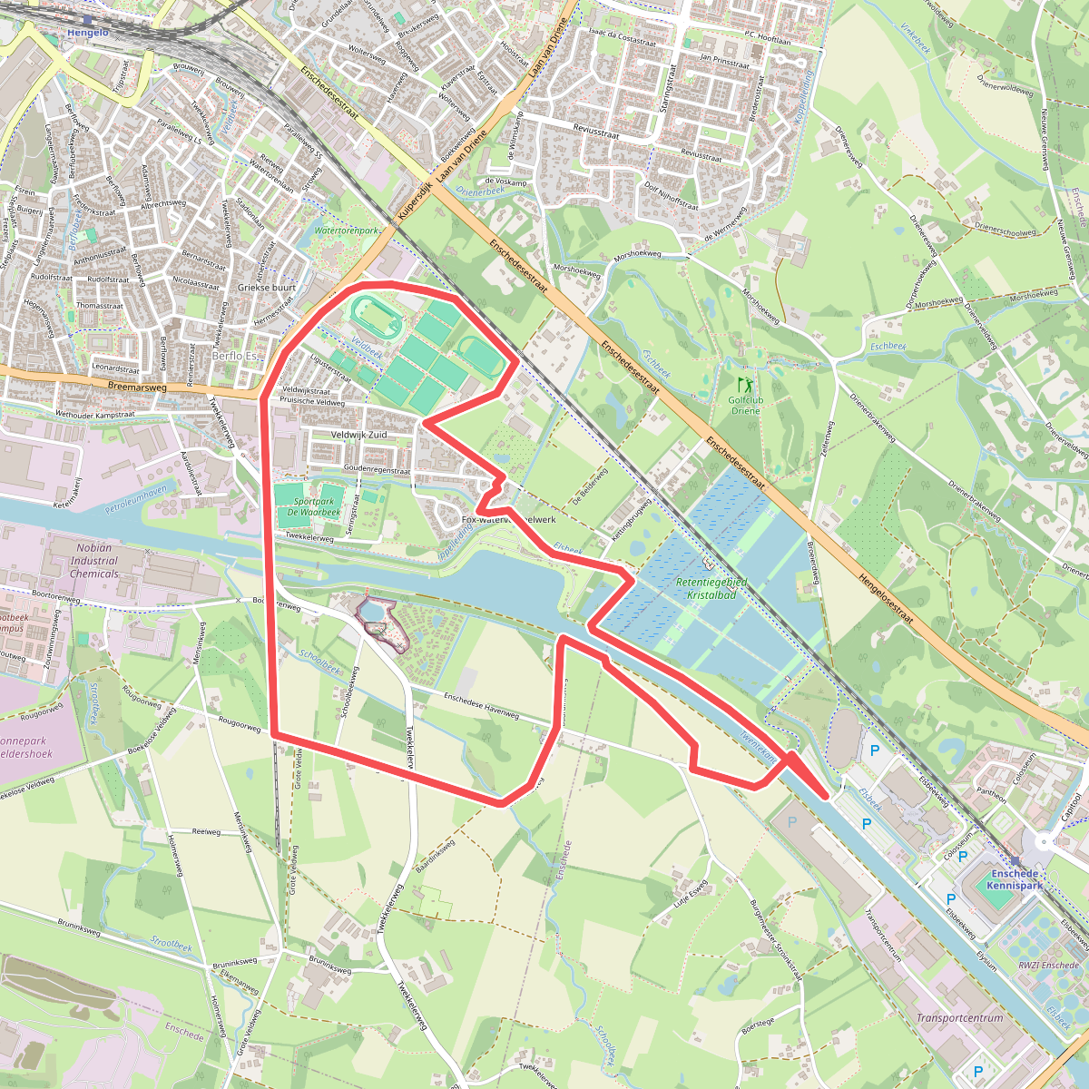 Spoorfietsen - Groen