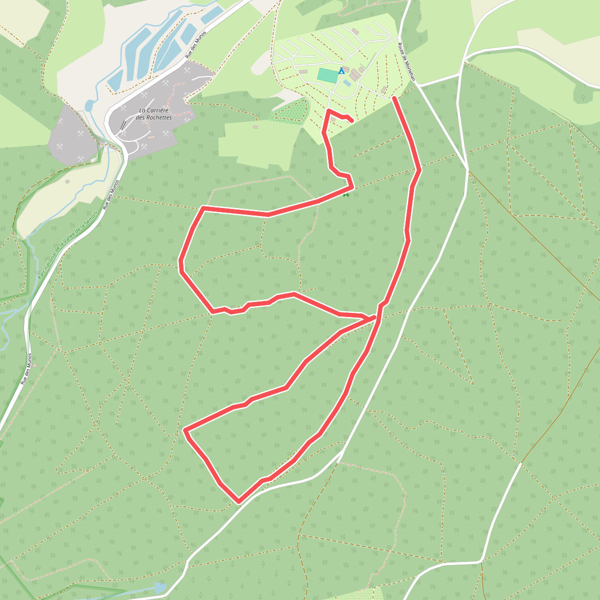 Vanaf camping Bertrix