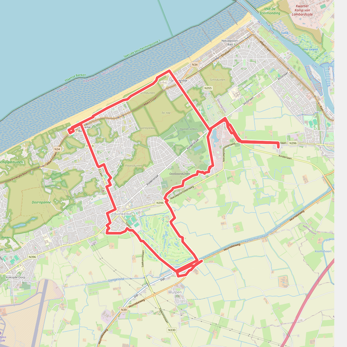 Tour 1 t zeetje