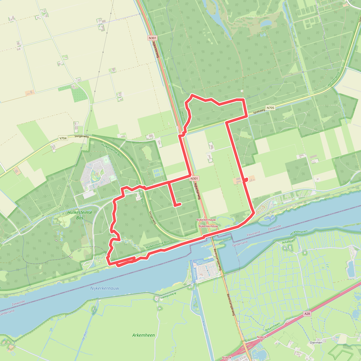 Rondje vanaf Landgoed Energy Up