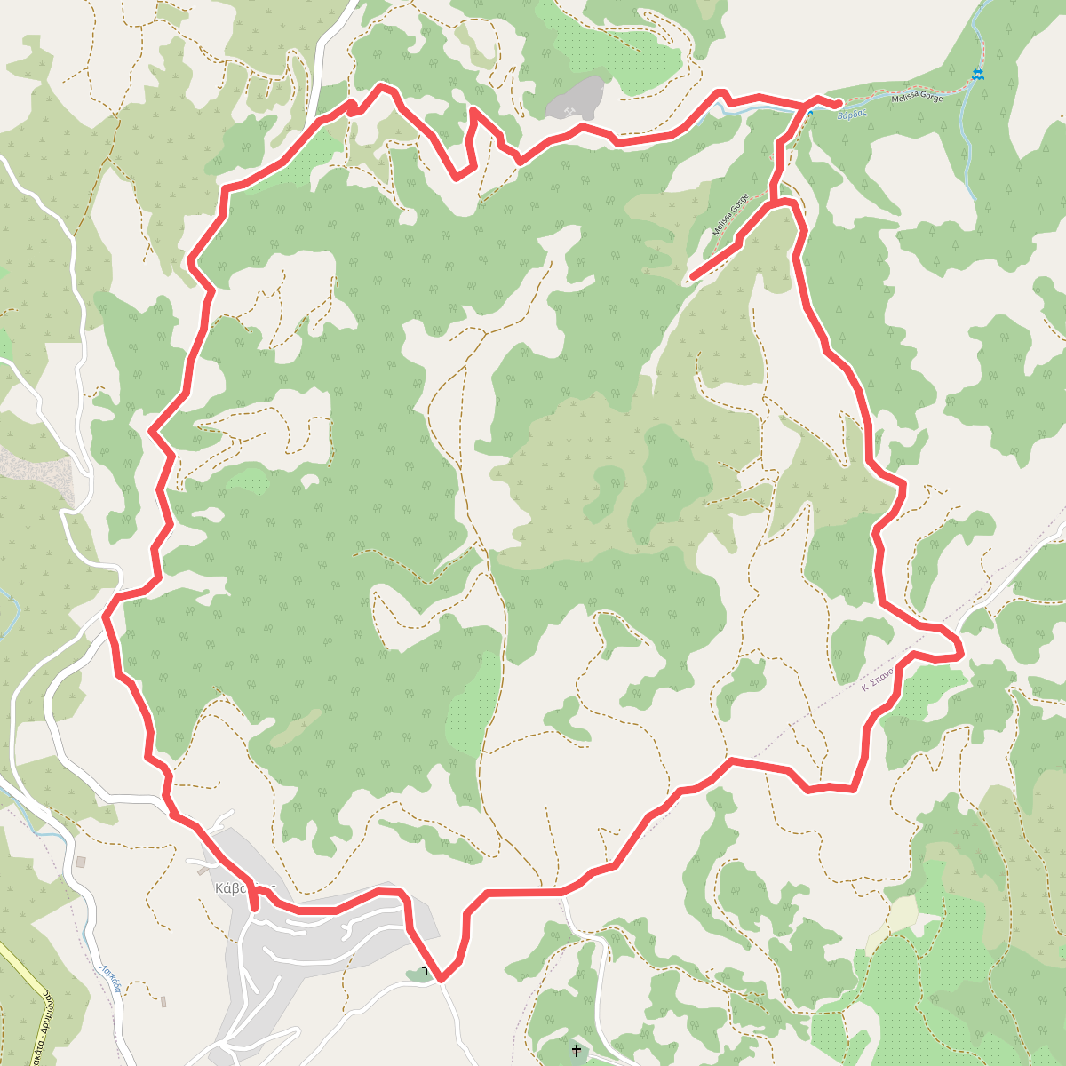 Lefkas 7.8km 472m