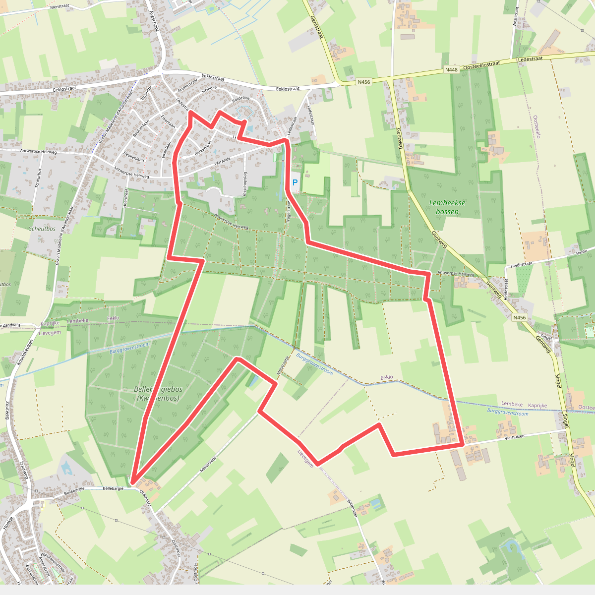 Lembeekse bossen route