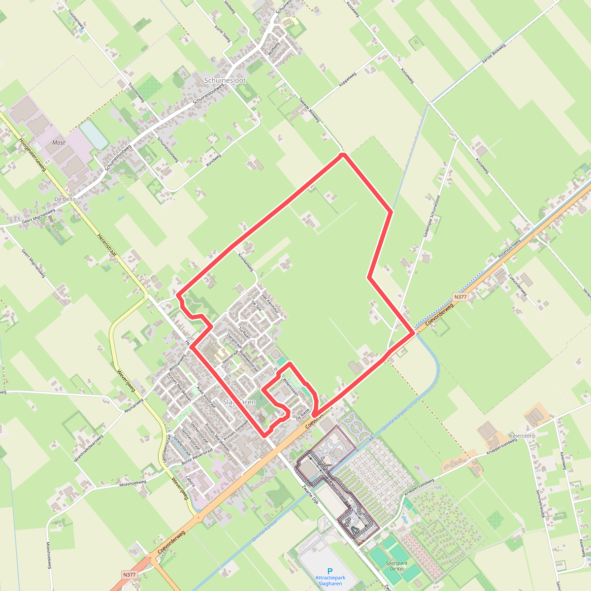 Slagharen - Blauw
