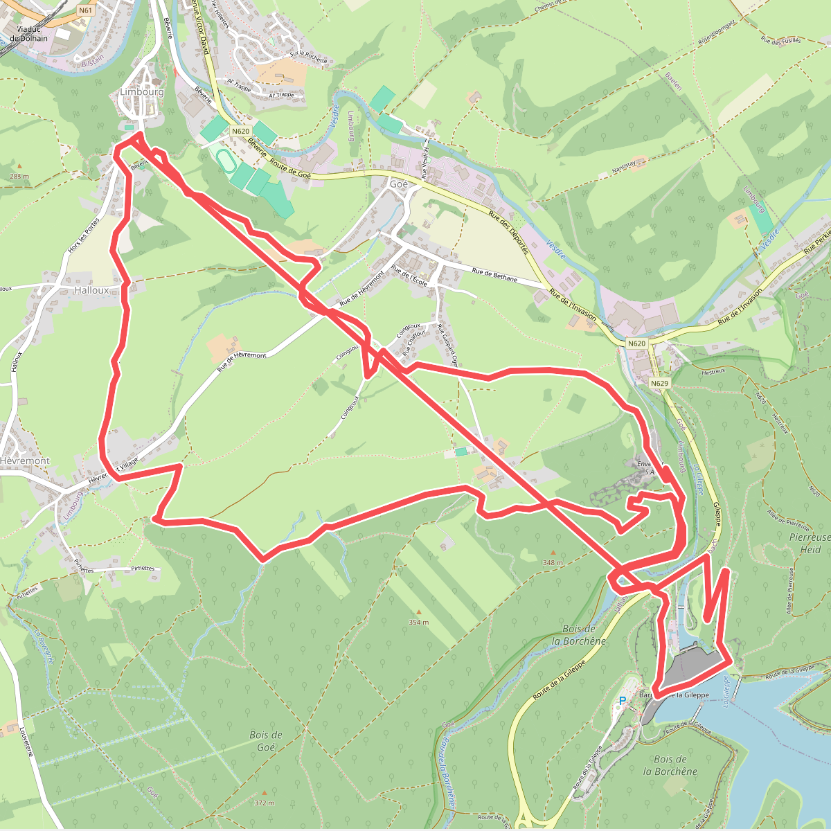 Limbourg 13 km