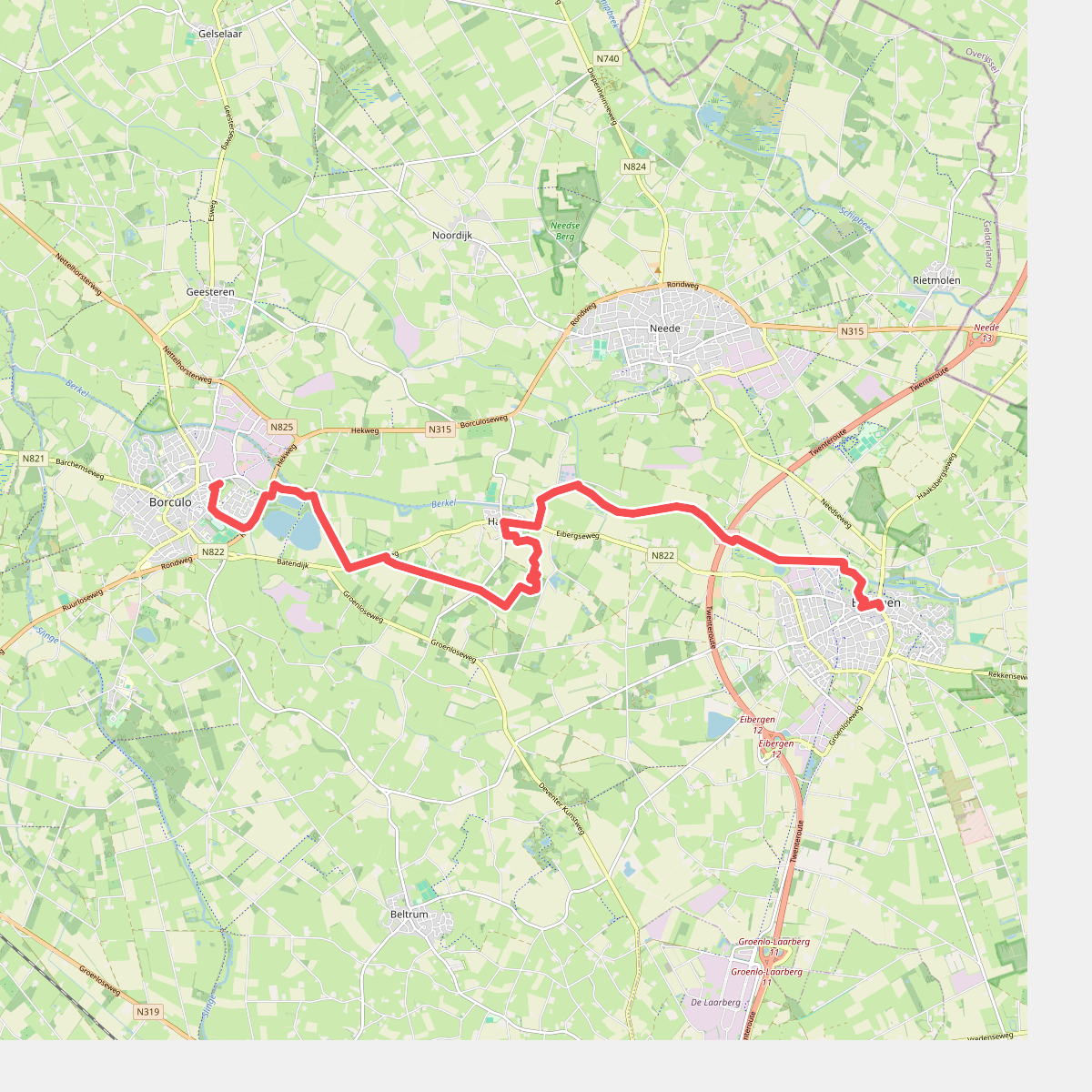 Berkelpad route 4