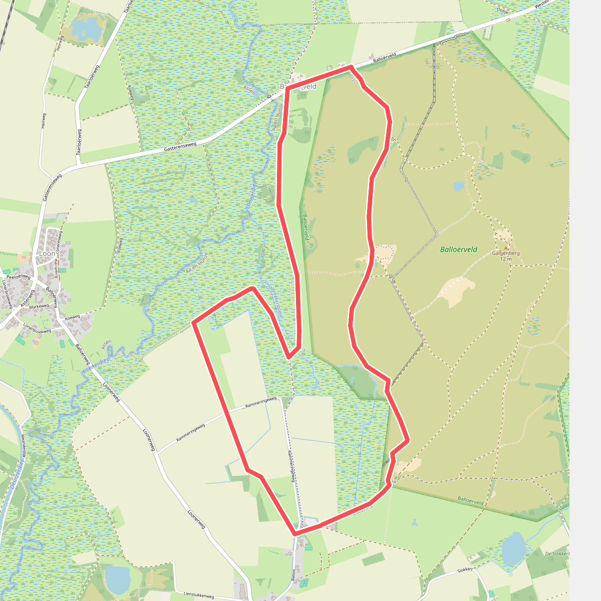 Balloo: Balloërveld