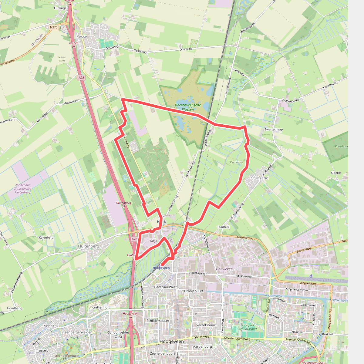 Hoogeveen: Stadsrand