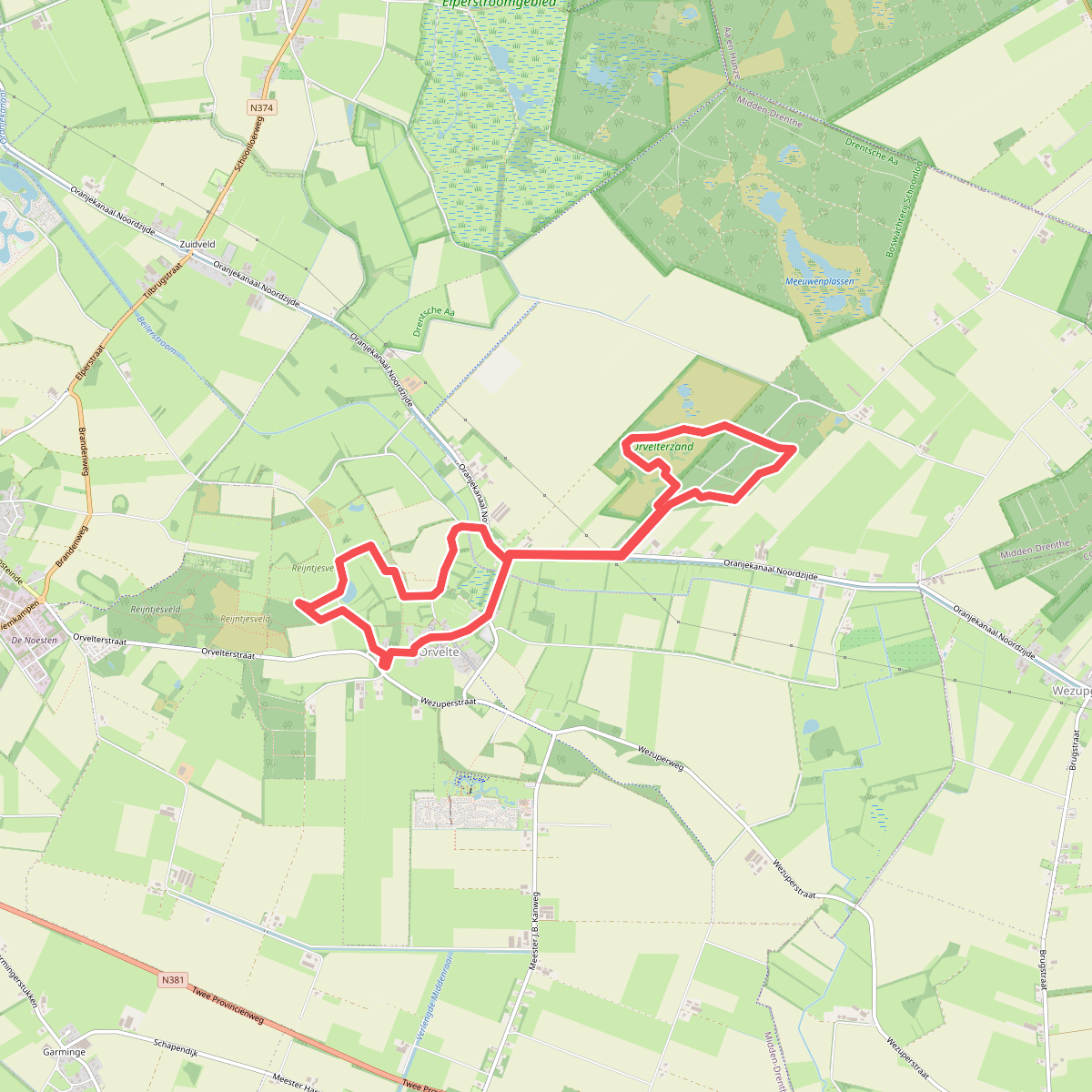 Orvelte: Orvelterzand