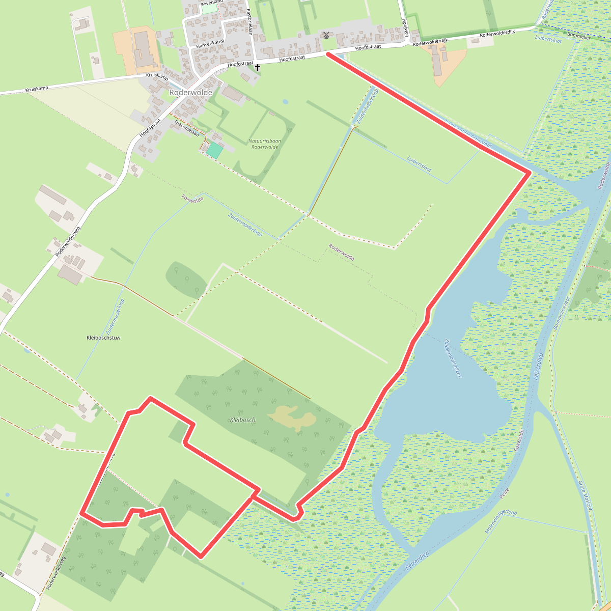 Roderwolde: Kleibosch