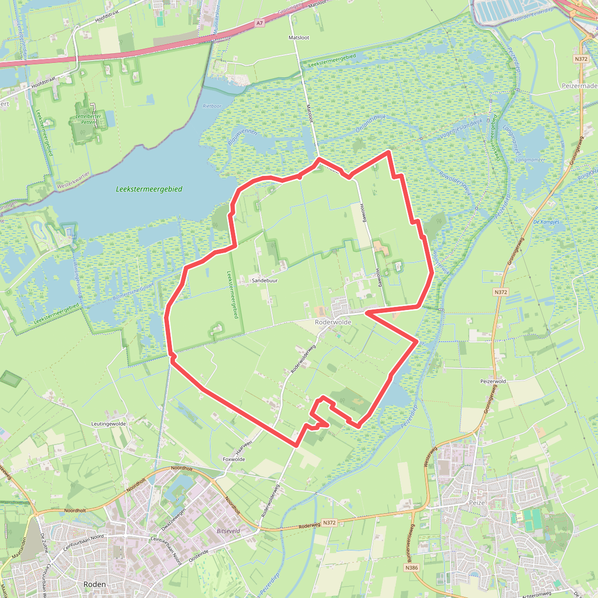 Roderwolde: Onlanden