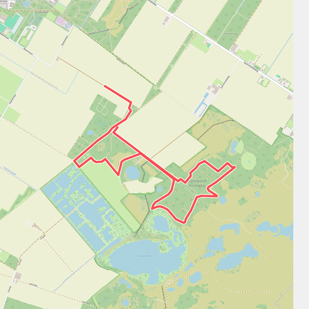 Smilde: Landgoed Korteweg