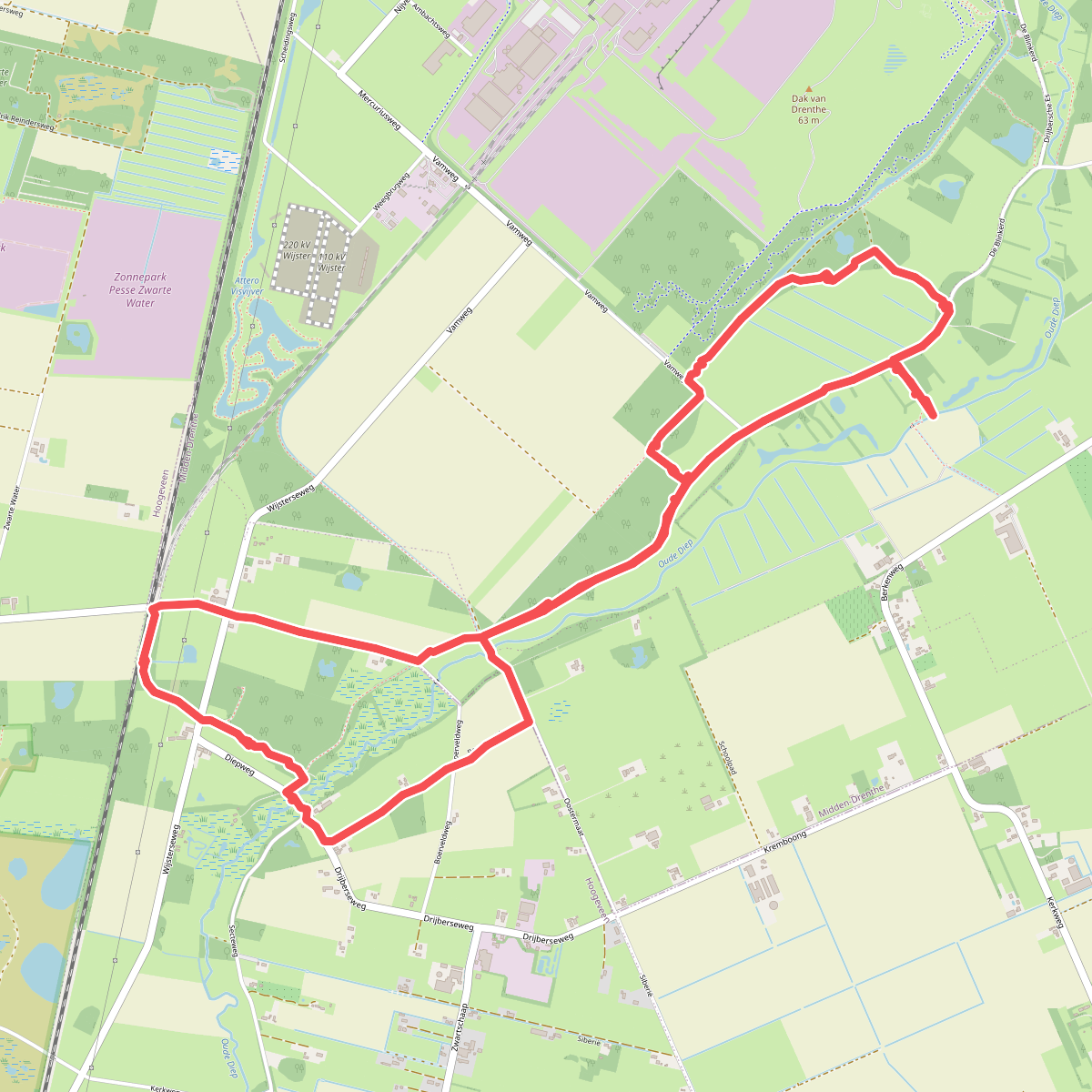 Stuifzand: Beekdal van het Oude Diep