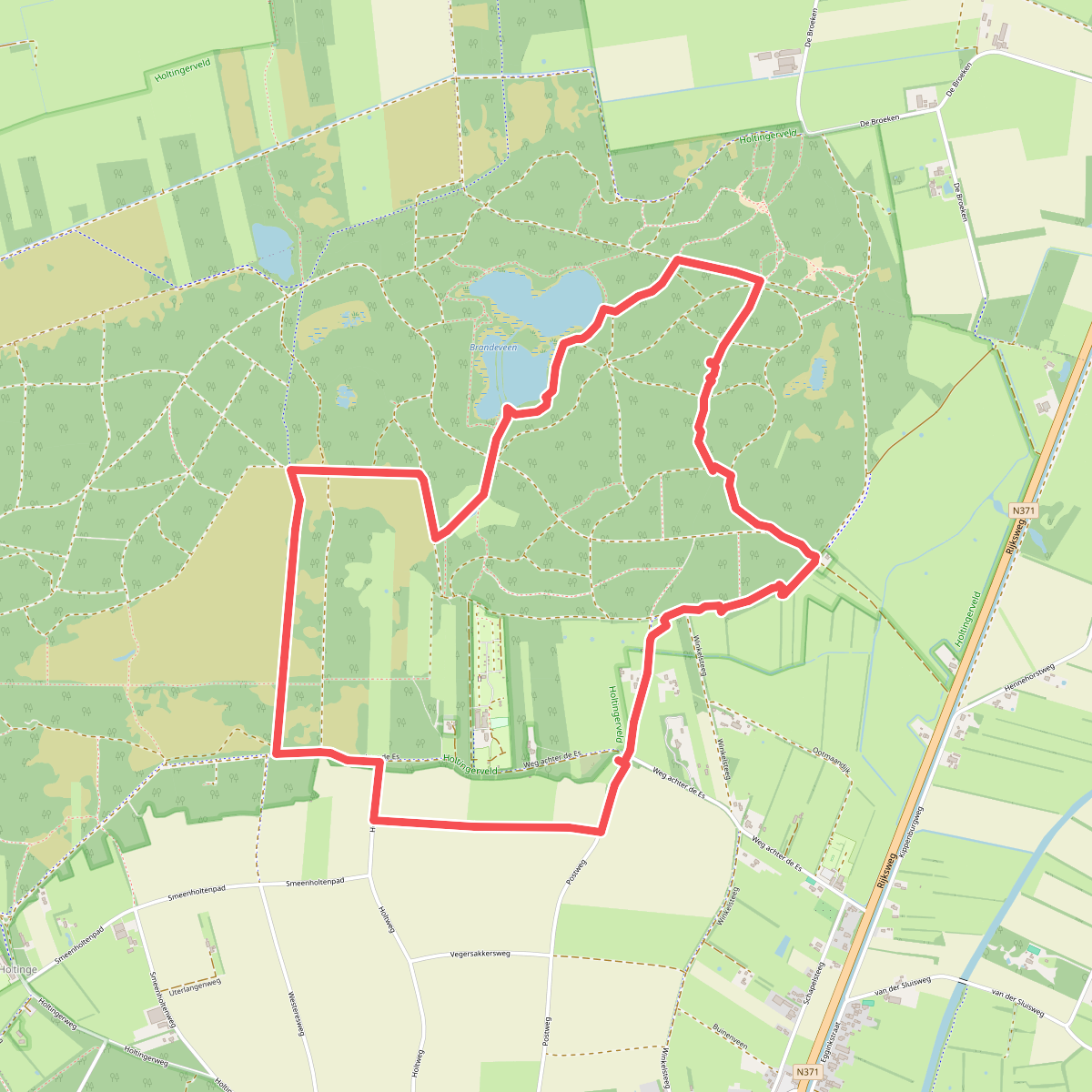 Uffelte: Ooster- en Westerzand